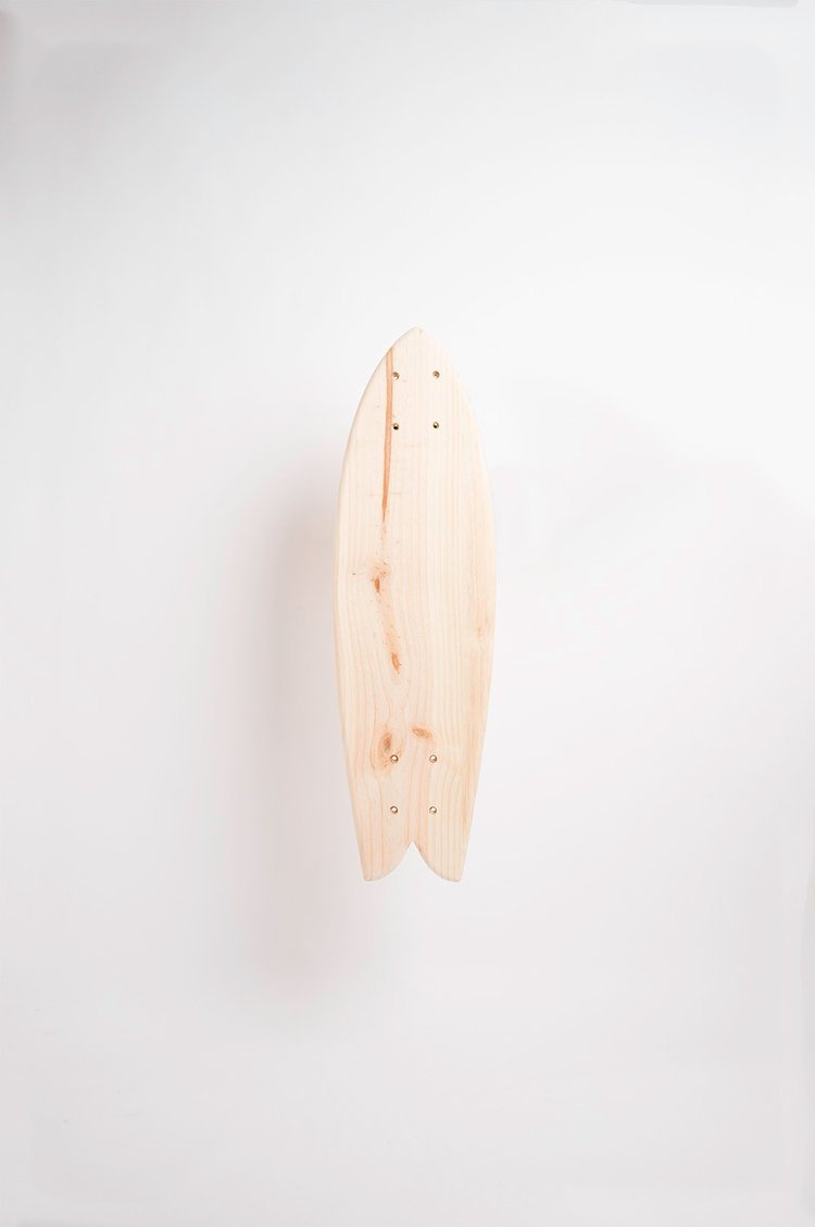 Skateboard Shape Fishtail
