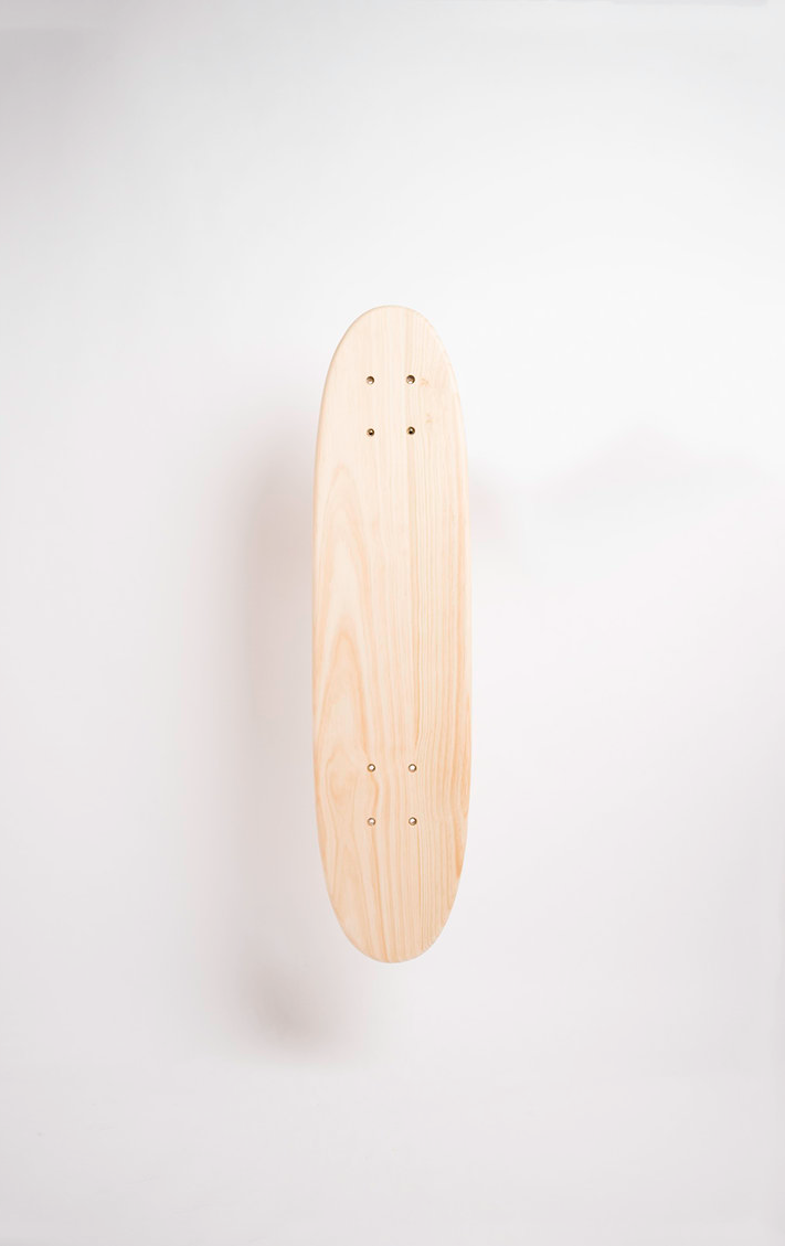Skateboard Shape Round